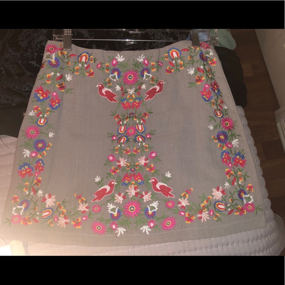 Colorful pencil skirt